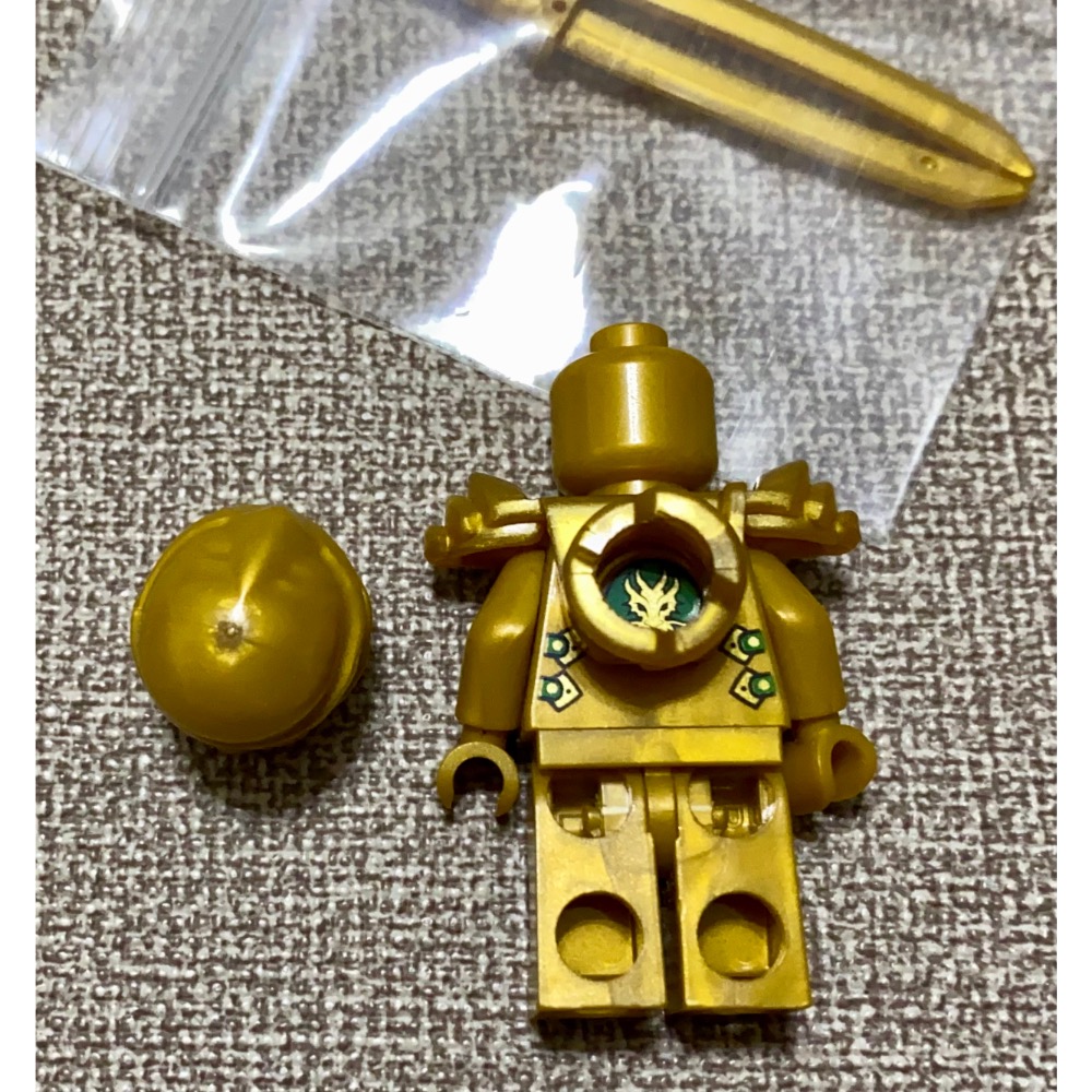 ［步步高］二手樂高 70503 70505 幻影忍者 金色忍者 勞埃德 Lloyd （關節正常品相如圖）-細節圖2