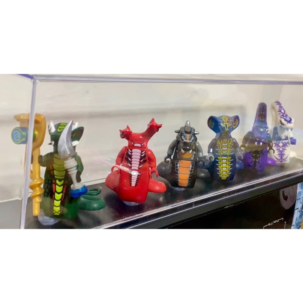 ［步步高］展品樂高LEGO 五大蛇王+白蛇將軍（含展示盒如圖）-細節圖2