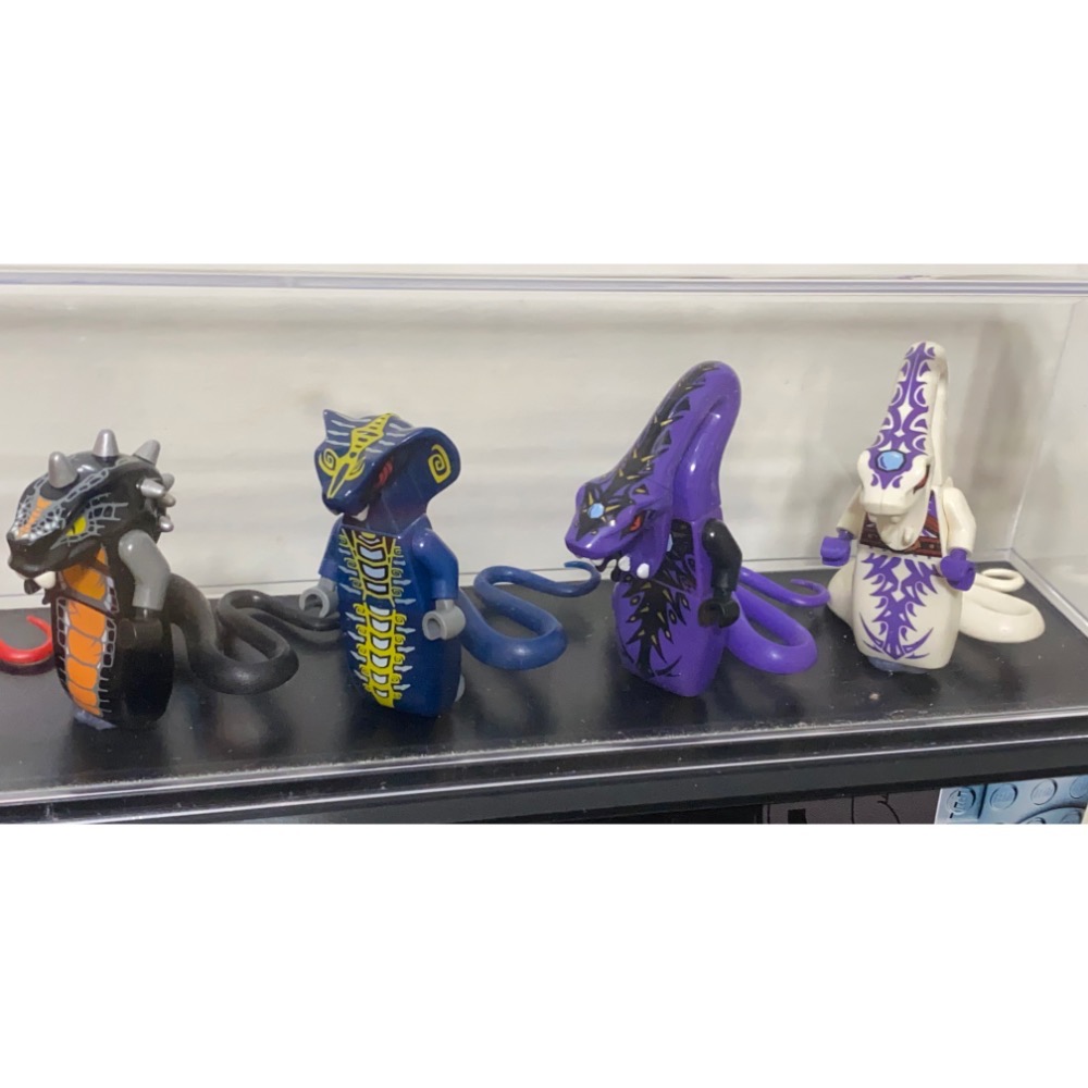 ［步步高］展品樂高LEGO 五大蛇王+白蛇將軍（含展示盒如圖）-細節圖3