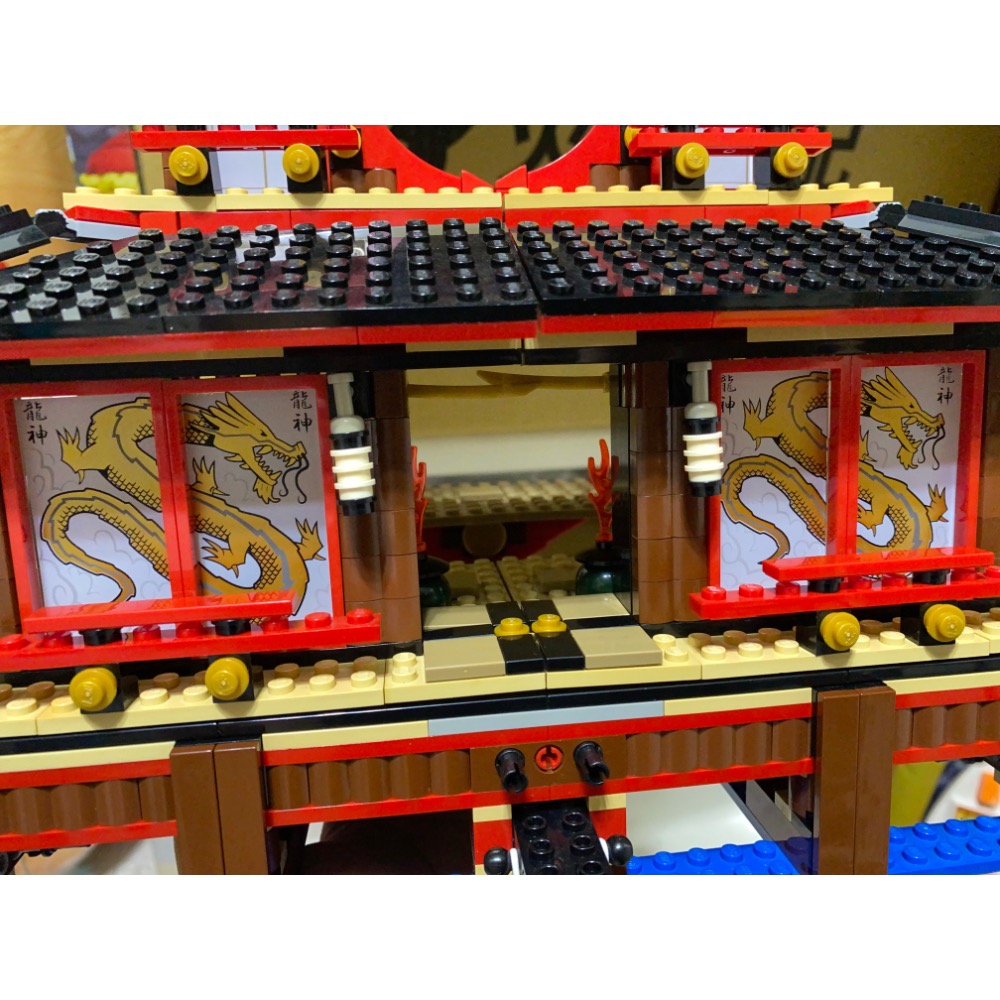 ［步步高］稀有二手已組樂高LEGO 2507 火焰神廟（人偶完整，有書無盒）-細節圖10