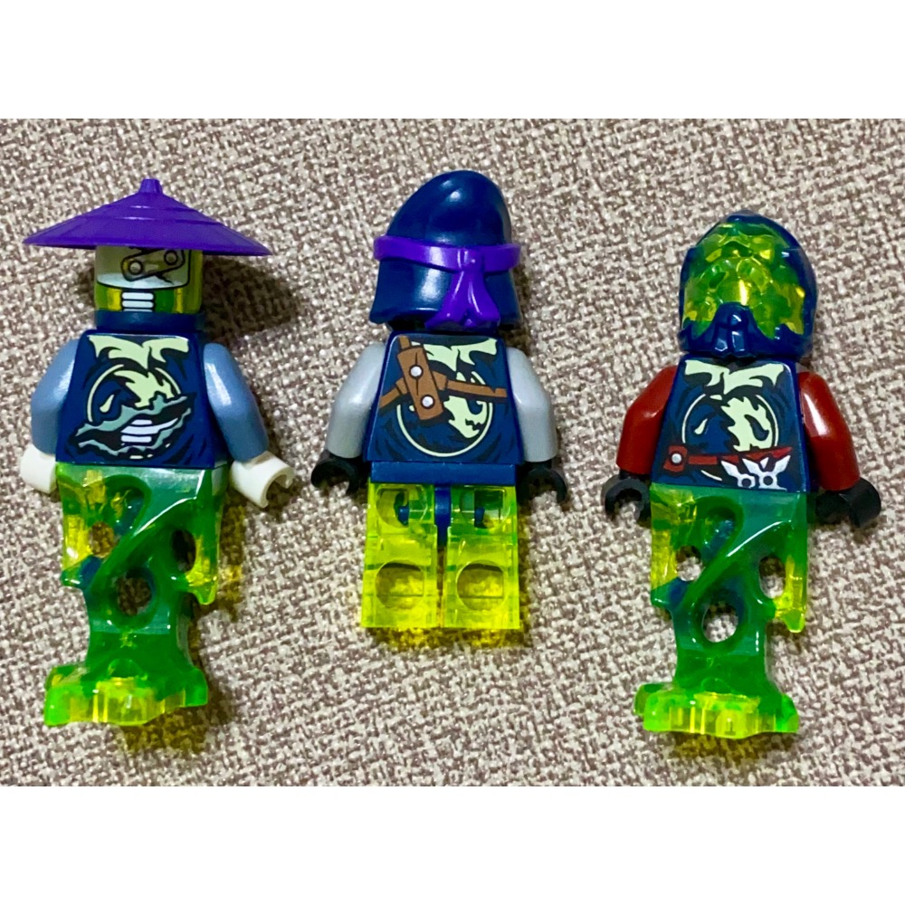 [步步高］展品樂高LEGO 幽靈忍者三隻合售 第四彈（關節正常無把玩）-細節圖2