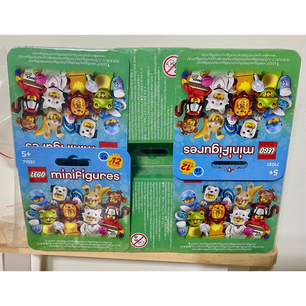 ［步步高］LEGO 71051 LEGO Minifigures 第 28 代-動物 一套十二款不重複（全新掃碼未拆）-細節圖2