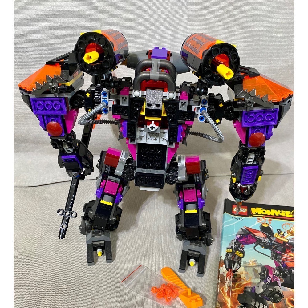 [步步高]展品載具樂高Lego 80010牛魔王載具(無人偶、有書、僅牛魔王載具如圖）（微缺）-細節圖3