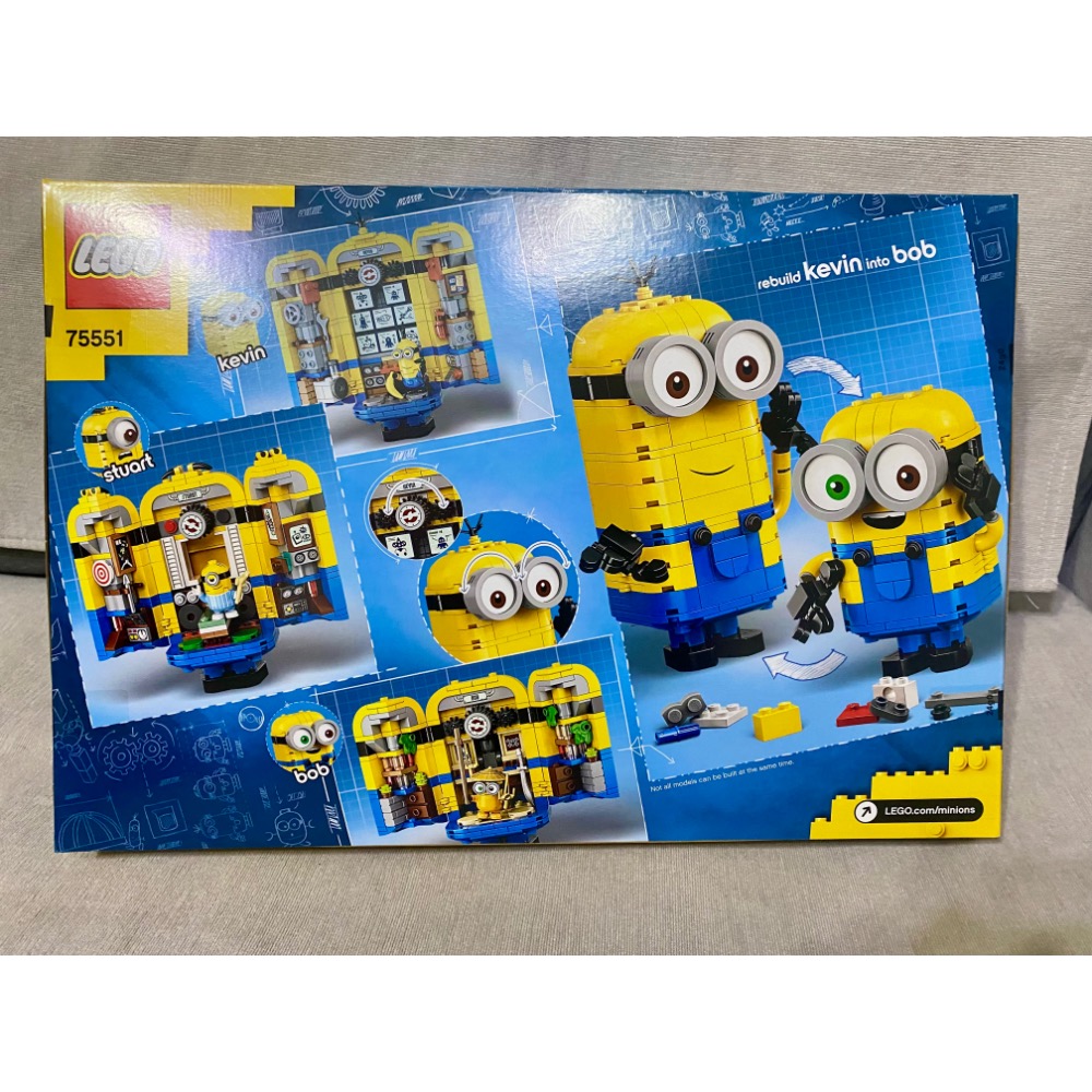 ［步步高］LEGO 75551 小小兵與他們的基地 小小兵（全新未拆）-細節圖2
