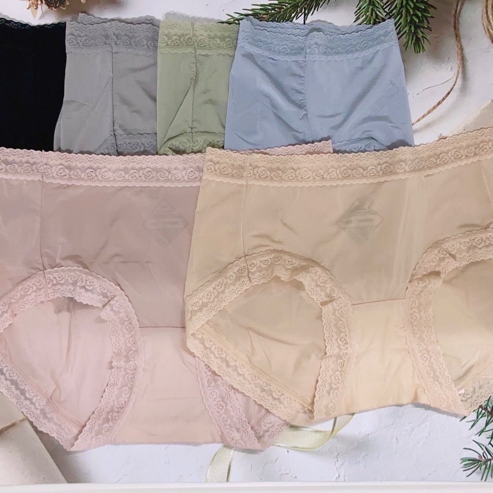 如絲如嫿 日系蕾絲親膚桑蠶絲內褲-細節圖2