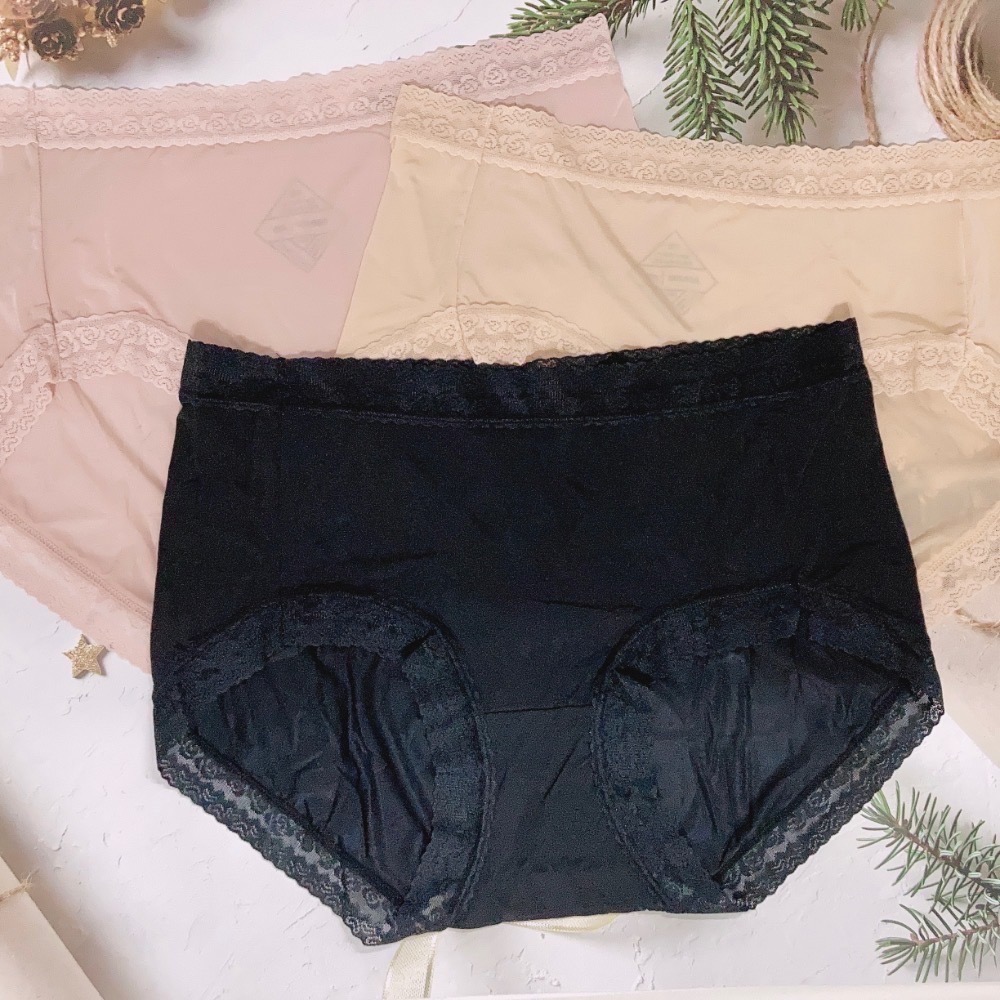 如絲如嫿 日系蕾絲親膚桑蠶絲內褲-細節圖4