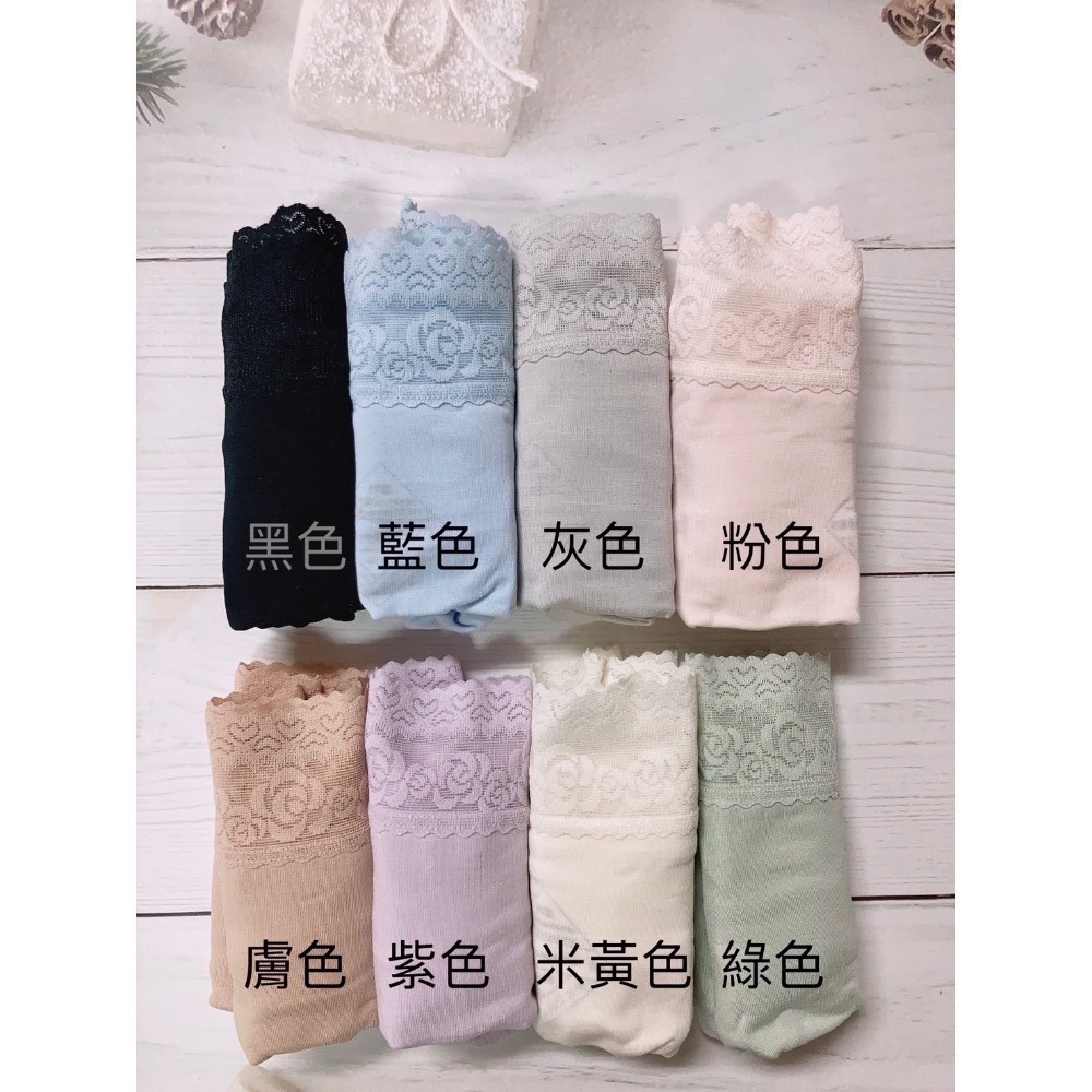 如絲如嫿 玫瑰蕾絲80支莫代爾桑蠶絲內褲-細節圖7