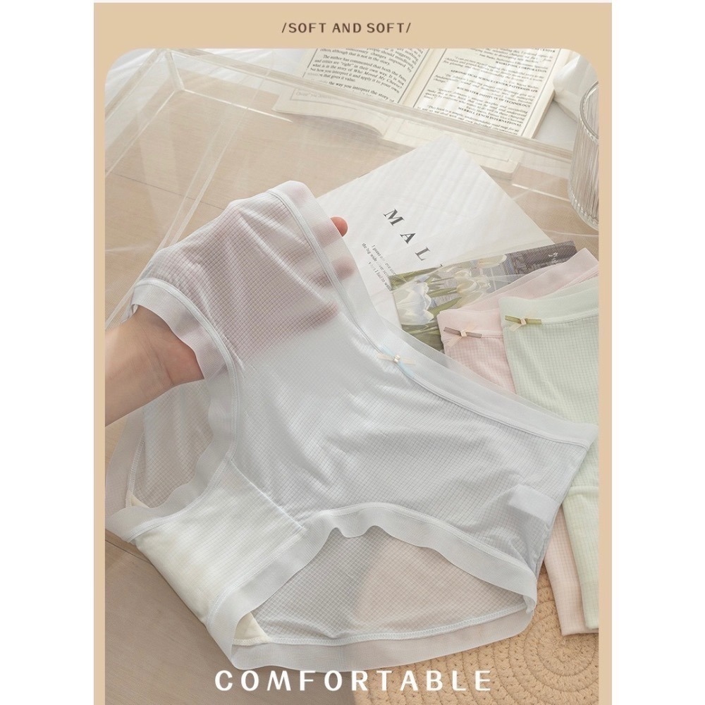 如絲如嫿 輕薄透氣蠶絲內褲-細節圖4