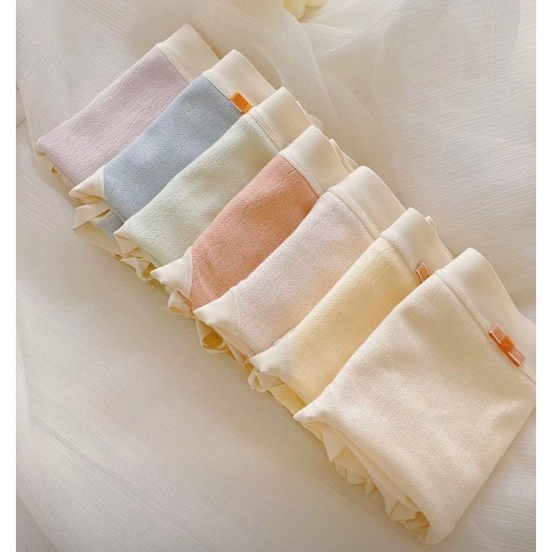 如絲如嫿 法式5A棉奶油色內褲-細節圖2