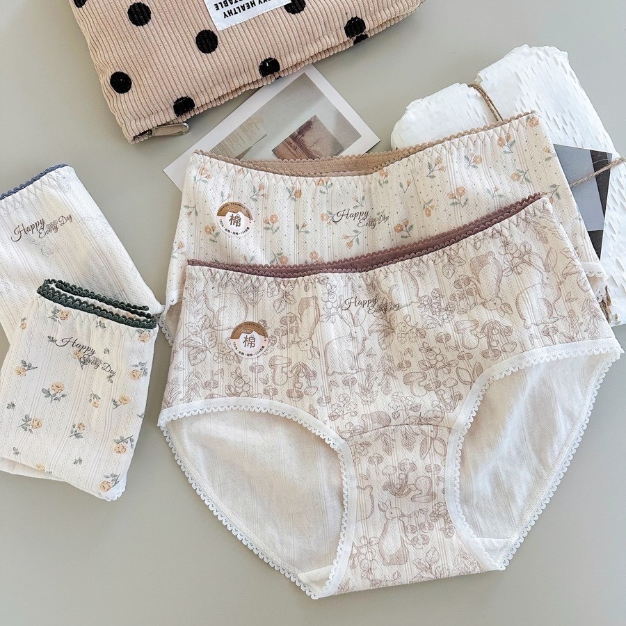 如絲如嫿 森林奇境純棉內褲-細節圖2