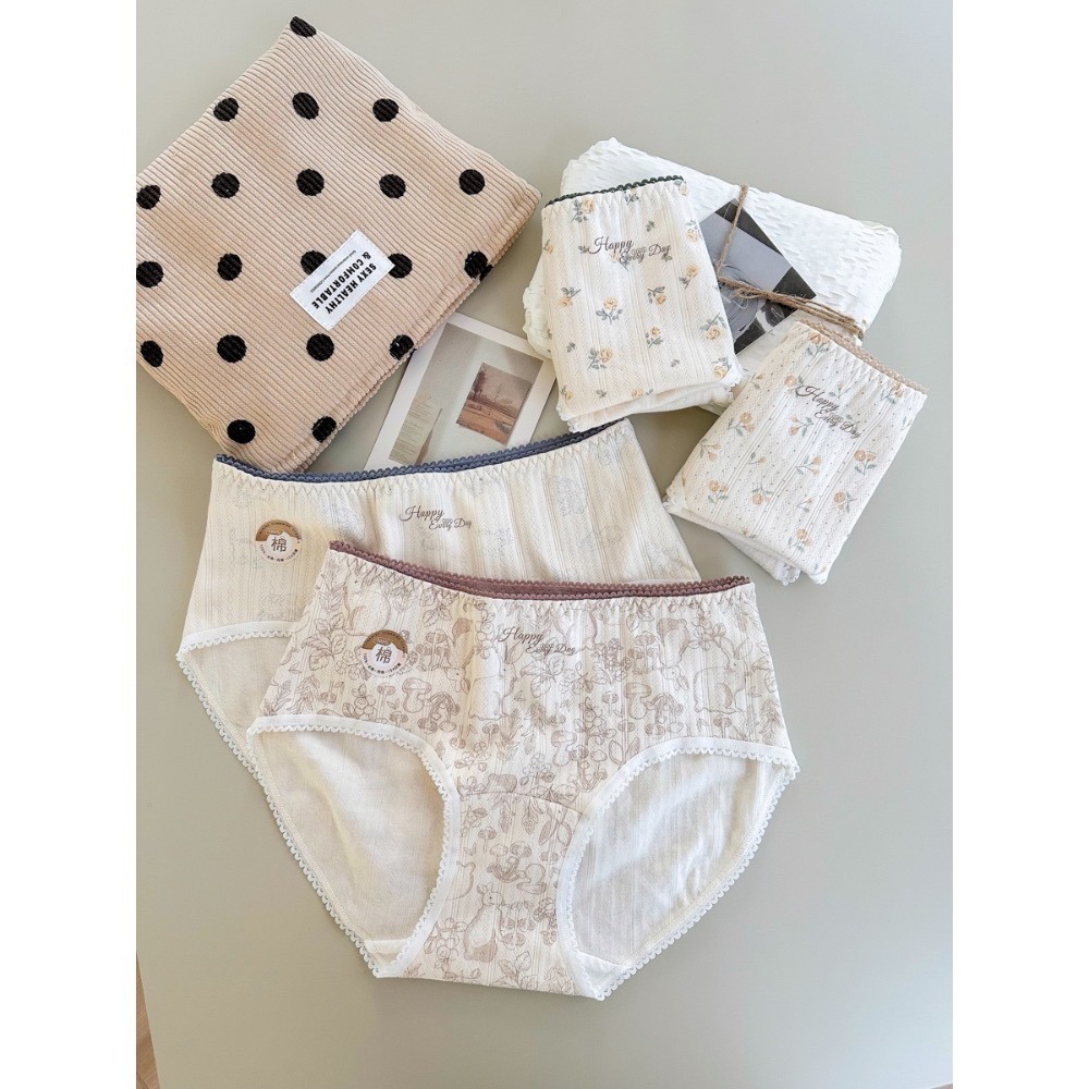 如絲如嫿 森林奇境純棉內褲-細節圖5