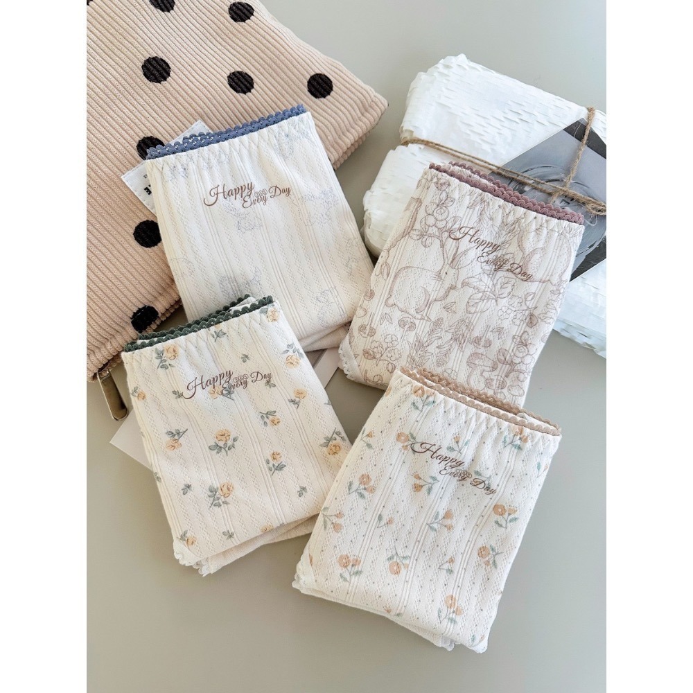 如絲如嫿 森林奇境純棉內褲-細節圖6