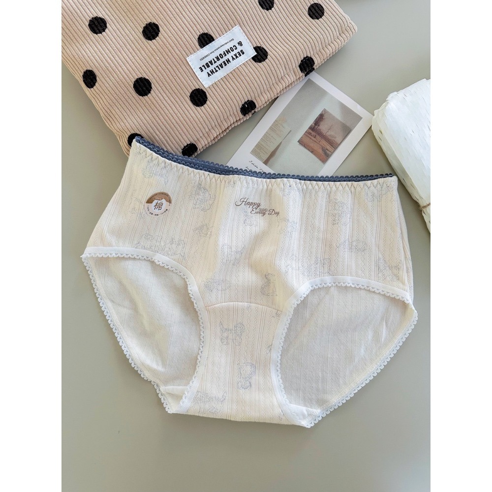 如絲如嫿 森林奇境純棉內褲-規格圖9