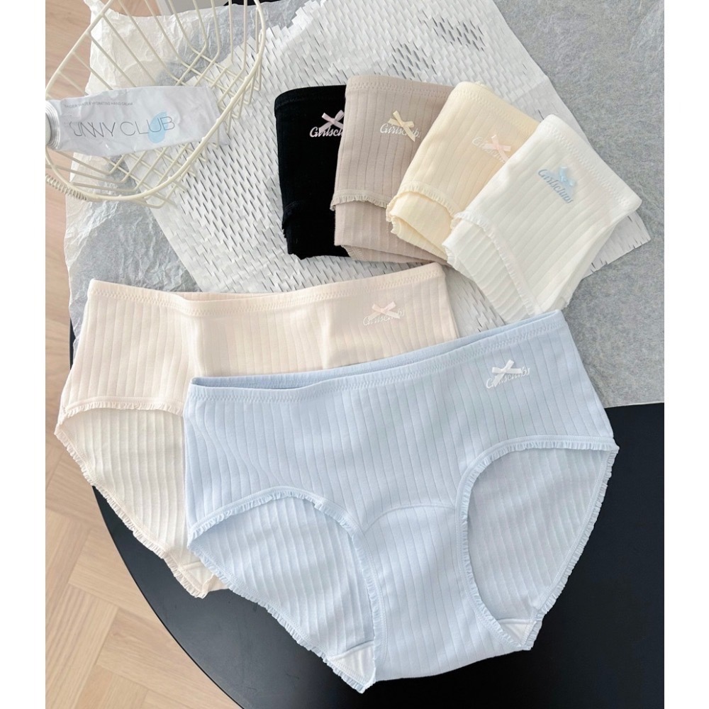 如絲如嫿 少女蝴蝶結純棉內褲-細節圖2