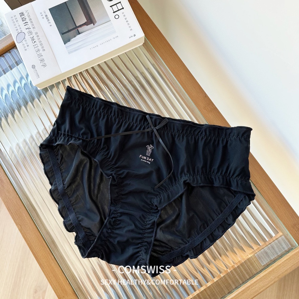 如絲如嫿 多肉盆栽牛奶絲內褲-規格圖10