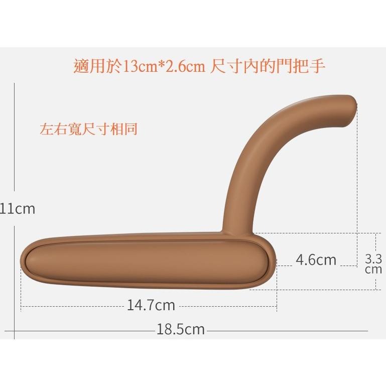 兒童安全用品-防夾手功能矽膠門把手保護套 寶寶防反鎖矽膠防撞門把套-細節圖3