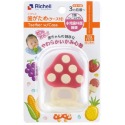 Richell 利其爾 可愛造型固齒器 水果/蔬菜固齒器(附收納盒) 嬰幼兒固齒器 寶寶固齒器 嬰幼兒玩具 咬咬樂-規格圖2