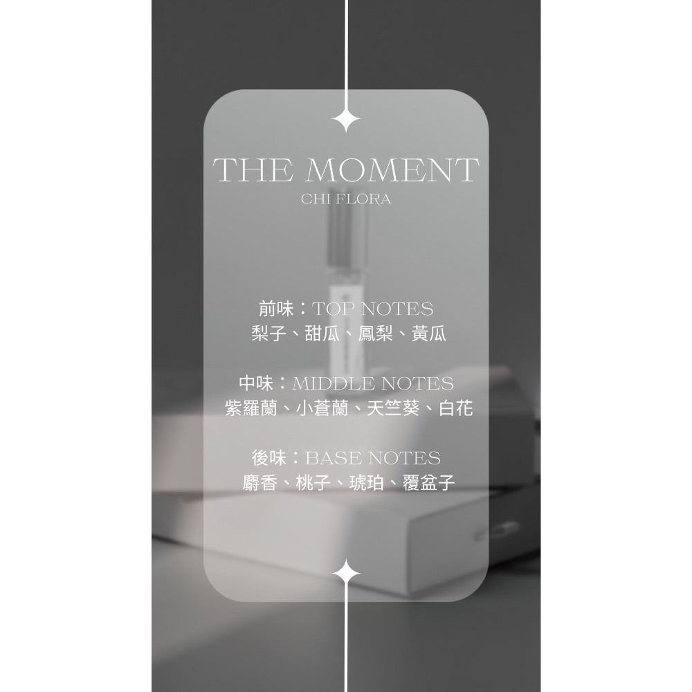 🍈CHI FLORA THE MOMENT 獨家團創香水-細節圖2