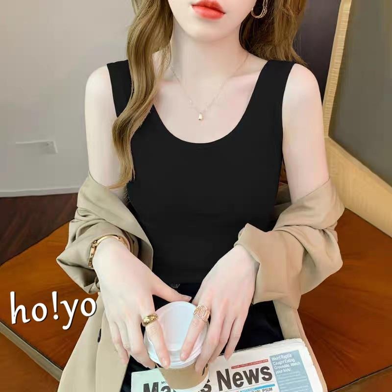 百搭顯瘦 彈性 親膚舒適莫代爾 圓領背心 外穿內搭 打底衣 純色背心 素面背心 睡衣 無袖上衣 內搭衣-細節圖2