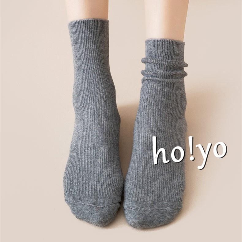 日系原單超值組🇹🇼10雙入 莫蘭迪 素色襪子 中筒襪 襪子 堆堆襪 短襪 棉襪可愛襪 糖果襪 百搭潮襪 學院 韓版 素襪-細節圖4