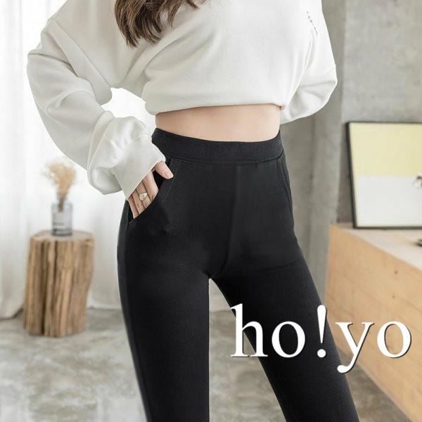台灣現貨🇹🇼高腰大尺碼 莫代爾 口袋內搭褲 超彈力顯瘦 內搭褲女 打底褲 黑褲休閒 長褲  運動褲 褲子 緊身褲 瑜伽褲-細節圖6