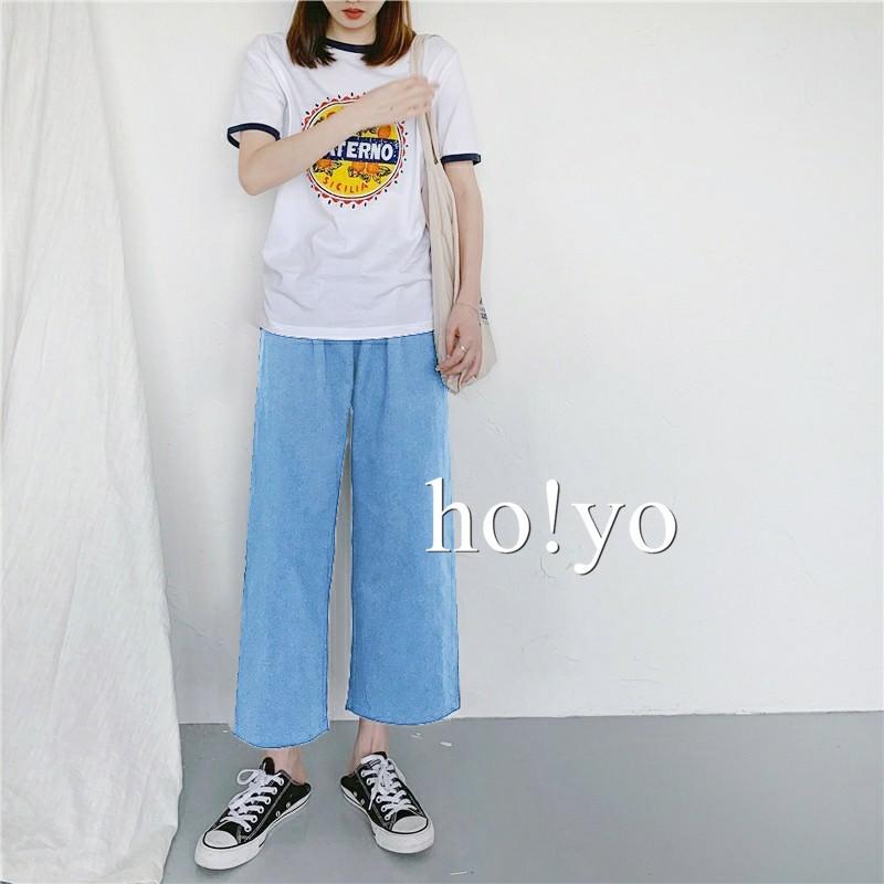 台灣現貨7色 百搭口袋 棉麻 寬褲 女 顯瘦 A字寬褲 九分褲 大尺碼 寬鬆休閒褲 休閒長褲 闊腿褲 長褲 高腰褲 褲子-細節圖3