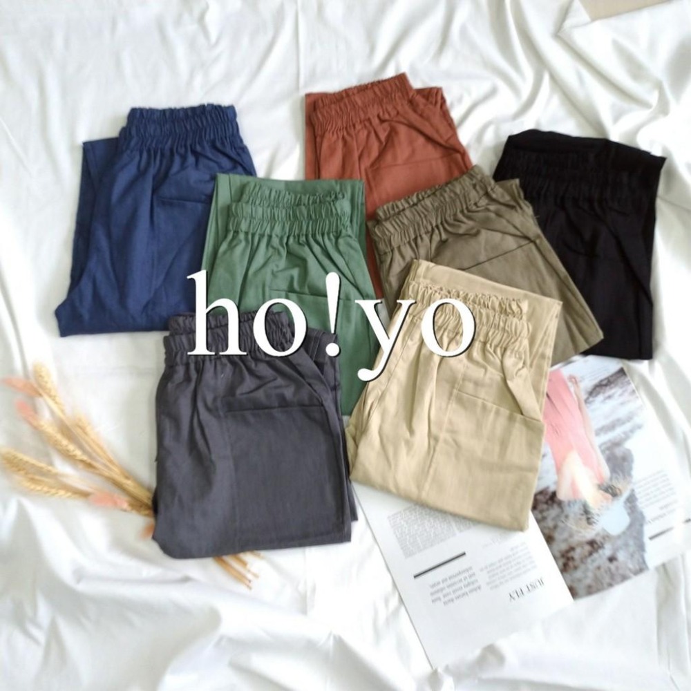 7色 熱銷款🇹🇼 寬鬆 百搭 顯瘦 哈倫褲 口袋 老爺褲 闊腿褲 棉麻長褲女 休閒褲 鬆緊帶 寬褲 蘿蔔褲 工裝褲-細節圖8