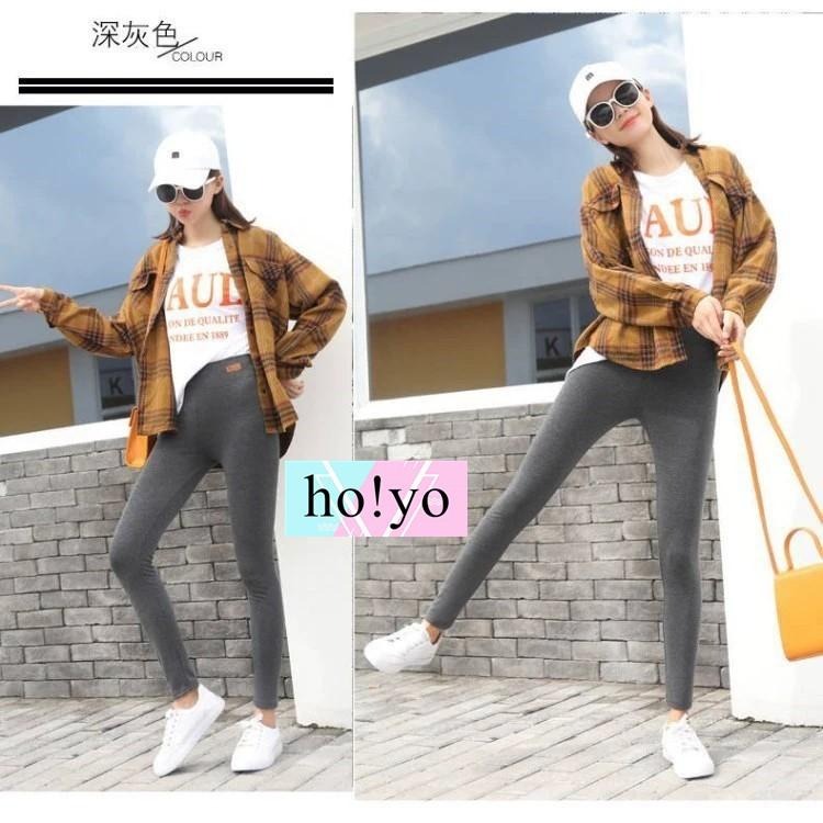 台灣現貨🇹🇼 小貓標籤 中厚款莫代爾 顯瘦高彈力 內搭褲 打底褲 內搭 百搭 顯瘦長褲 休閒褲 棉褲運動褲 休閒長褲黑褲-細節圖4