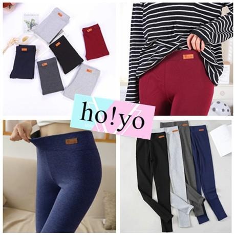 台灣現貨🇹🇼 小貓標籤 中厚款莫代爾 顯瘦高彈力 內搭褲 打底褲 內搭 百搭 顯瘦長褲 休閒褲 棉褲運動褲 休閒長褲黑褲-細節圖6