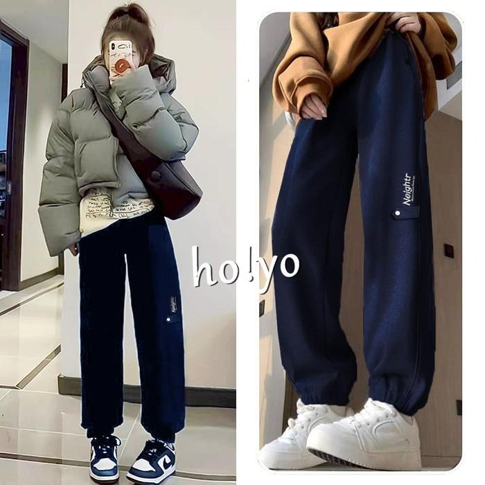 7色任選現貨 保暖刷毛束口褲 刷毛褲 保暖褲加絨長褲 保暖長褲休閒長褲  縮口褲 運動褲 保暖 刷毛長褲 冬天長褲 抗寒-細節圖5