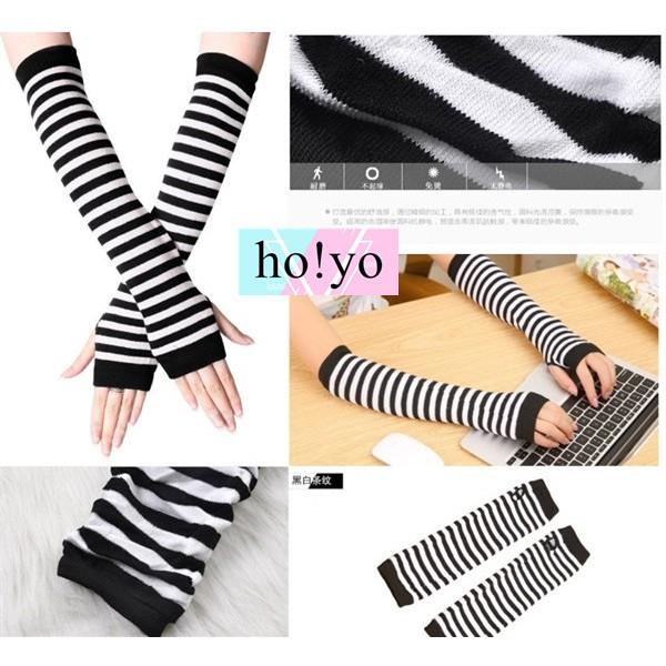 時尚保暖 秋冬必備  針織袖套 露指袖套 防曬袖套 手套 抗寒 騎車必備  半指手套 露指袖套 戶外 休閒運動 開車-細節圖8