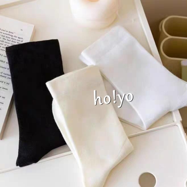 兩穿台灣現貨日系襪子 襪子女 中筒襪 堆堆襪 襪子 韓國襪子 女襪中長襪 襪子韓國女生 棉襪 學生襪 日系穿搭 素色襪子-細節圖7