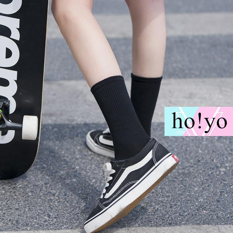 贈環保束口袋/4雙一袋/男女可穿 純色 運動襪 中筒襪 短襪 襪子 白色襪子女襪 船型襪 長襪 白襪 黑襪 堆堆襪-細節圖7