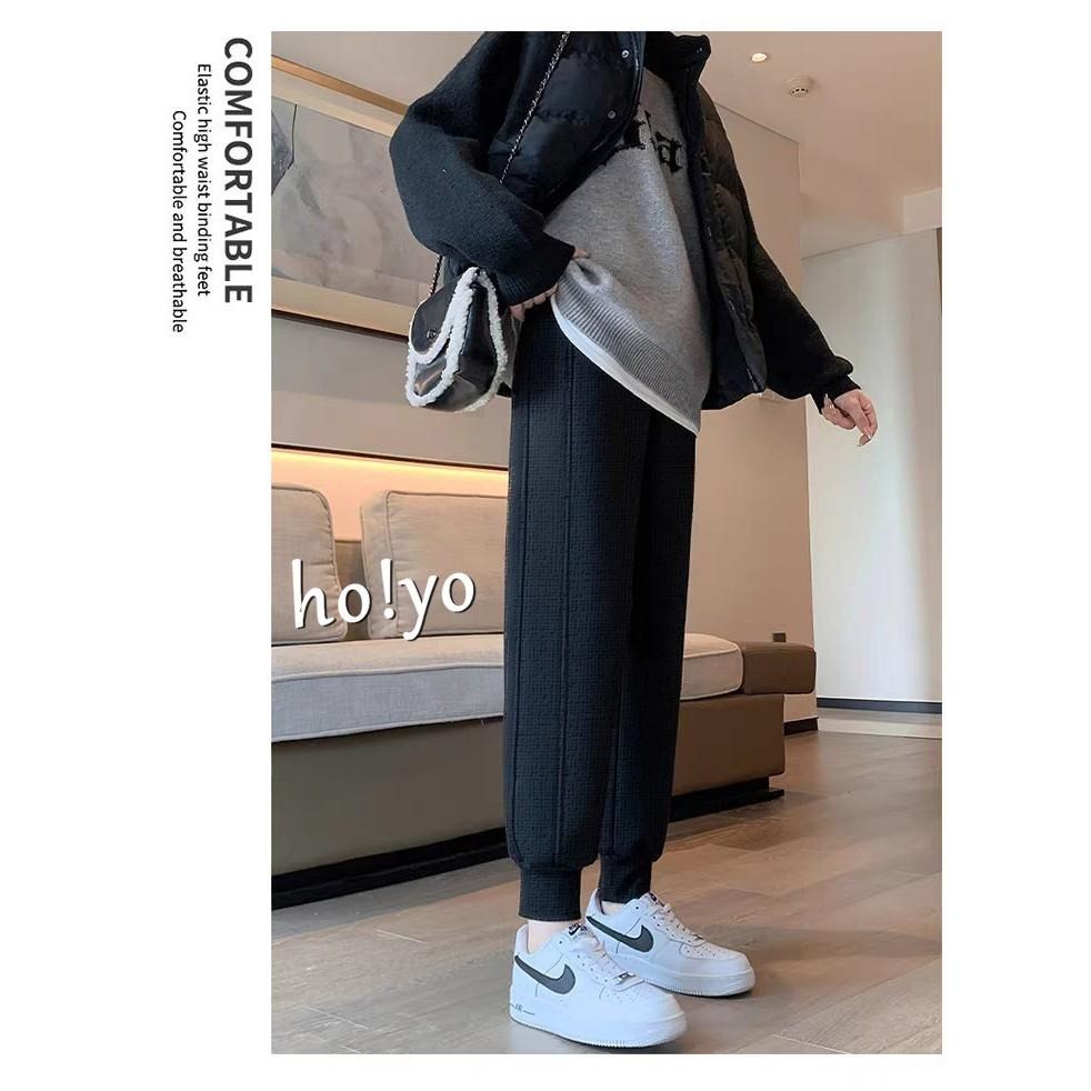 mit獨家訂製🇹🇼 3D雙線口袋 厚磅斜紋精梳棉 刷毛束口褲 刷毛褲 保暖褲 加絨運動褲 縮口褲 休閒褲 休閒長褲 保暖-細節圖2