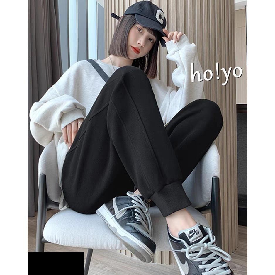 mit獨家訂製🇹🇼 3D雙線口袋 厚磅斜紋精梳棉 刷毛束口褲 刷毛褲 保暖褲 加絨運動褲 縮口褲 休閒褲 休閒長褲 保暖-細節圖6