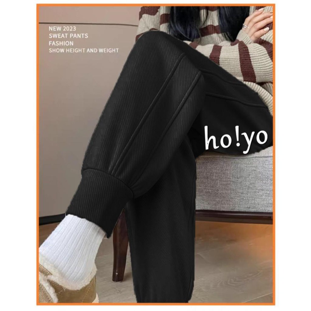 mit獨家訂製🇹🇼 3D雙線口袋 厚磅斜紋精梳棉 刷毛束口褲 刷毛褲 保暖褲 加絨運動褲 縮口褲 休閒褲 休閒長褲 保暖-細節圖8