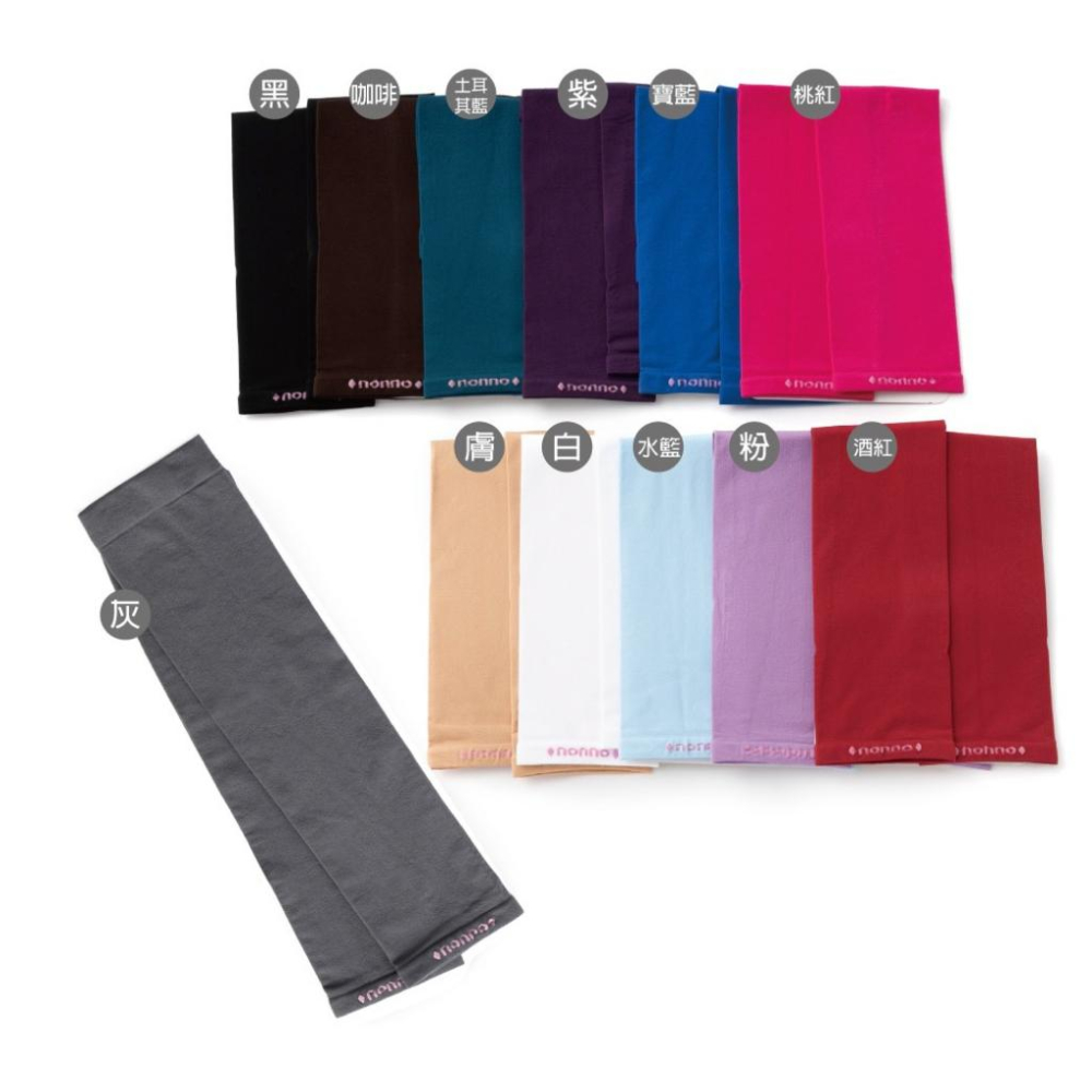 台灣製造 NONNO 魔術 手袖 袖套 吸濕排汗 自行車 外送 機車 男生 女生 登山 高爾夫 抗UV 防曬 袖套 透氣-細節圖3