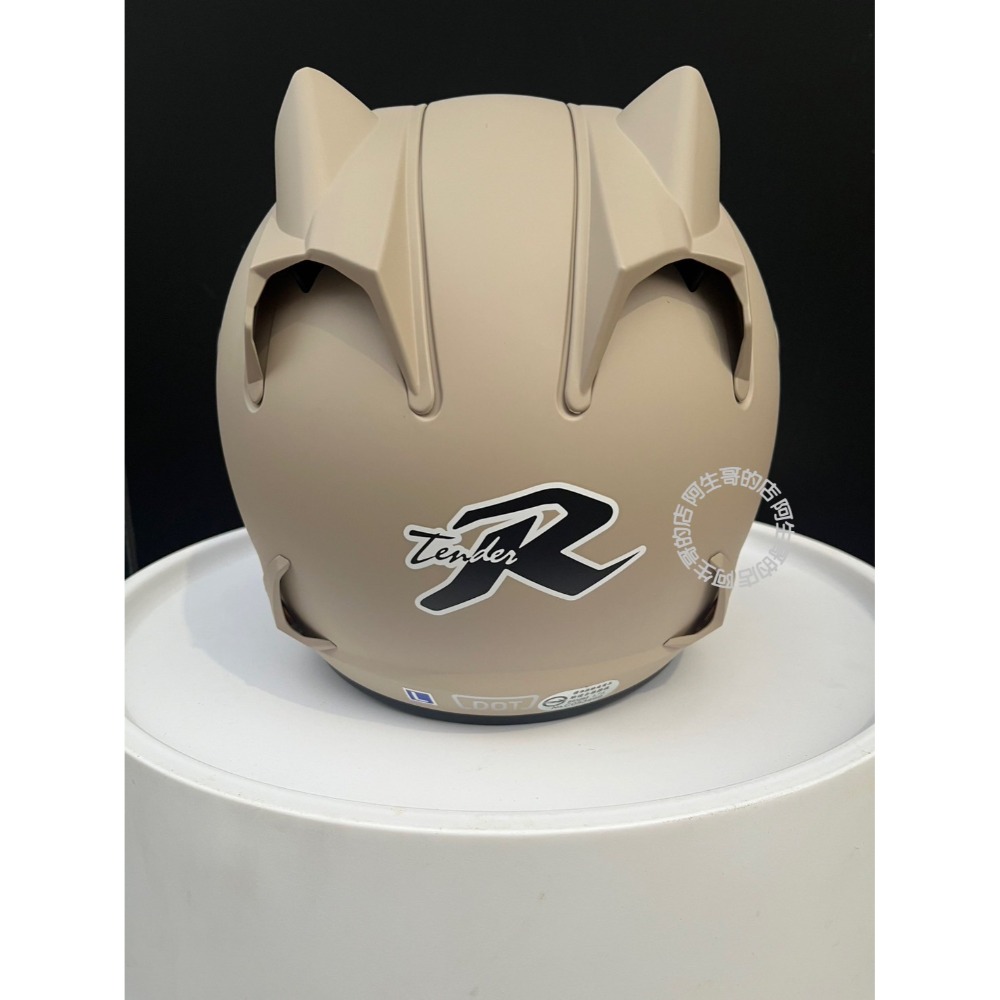 台灣製專利 貓R帽 貓耳朵 R帽 貓耳 安全帽 天德牌雨衣旗艦店 四分之三 半罩式安全帽 強制進氣 眼鏡溝槽 內裡可拆-規格圖11