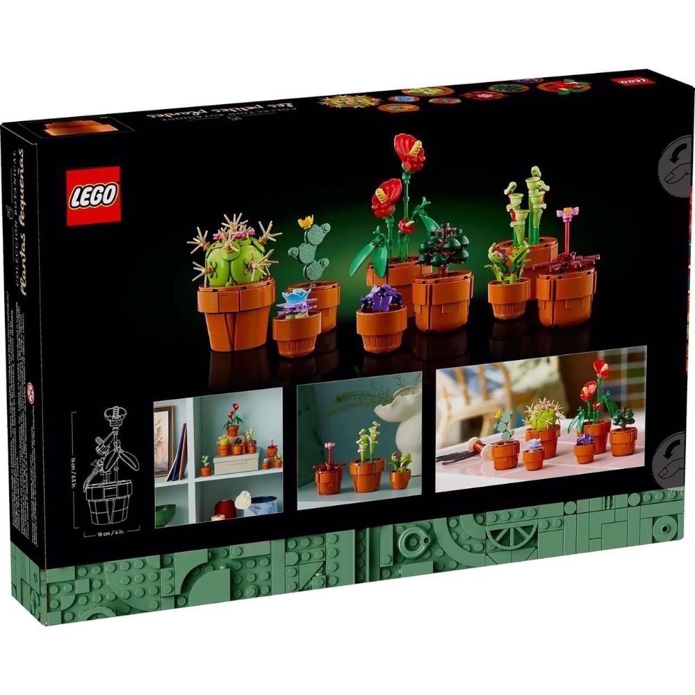 LEGO 10329 Tiny Plants 迷你盆栽-細節圖2