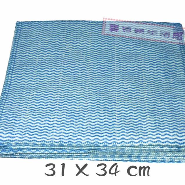 ❀ 寶貝樂生活館 ❀【台灣製 - MIT】四層 水針 清潔布 ↬ 抹布 ↬ 萬用清潔抹布 ↬ 乾濕兩用-細節圖2