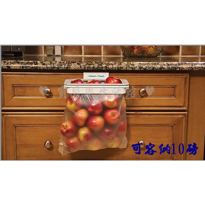 ♥ 寶貝樂生活館 ♥ 簡易櫥櫃 帶蓋掛式垃圾筒 掛架 廚餘&衛生紙張&垃圾 簡易回收架-細節圖5