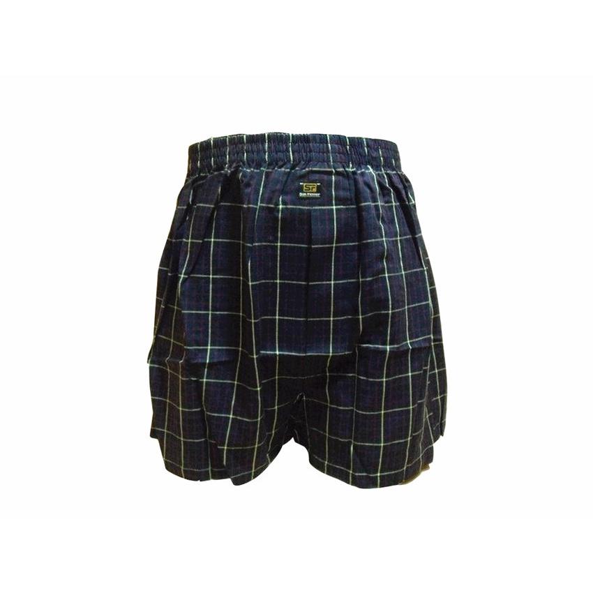 ❀ 寶貝樂生活館 ❀〖 三花 〗男性 五片式 貼身平口褲 / 運動四角褲 / 內褲-細節圖3