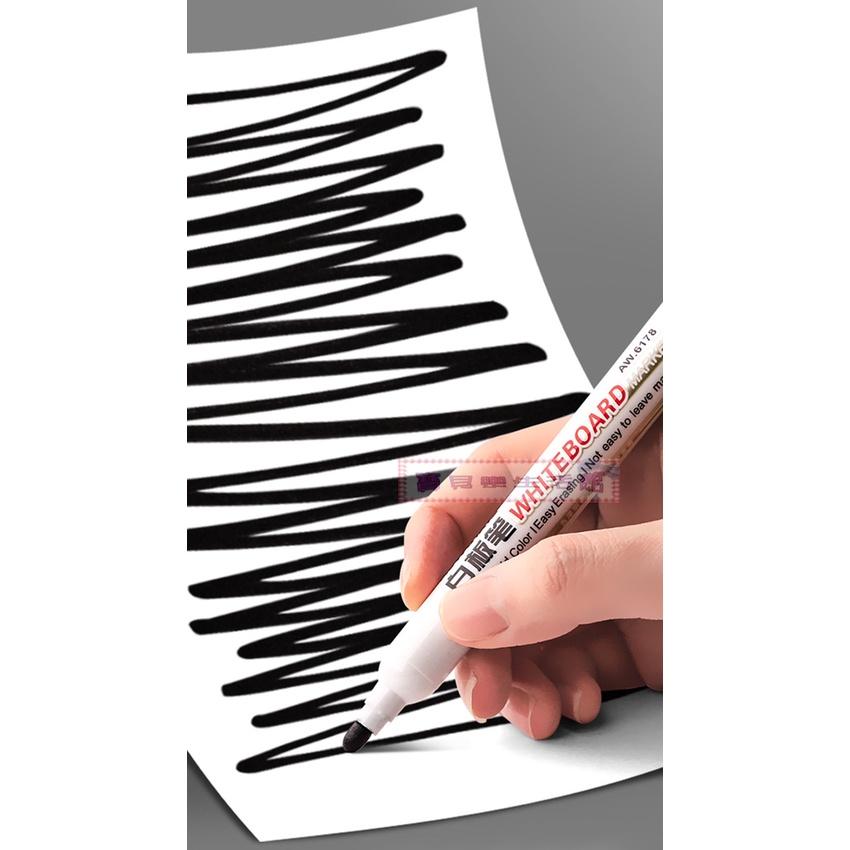 ❀ 寶貝樂生活館 ❀【水性 白板筆】可加墨 白板筆 ➤ 辦公會議 、 書寫 、畫畫 三色可選-細節圖4