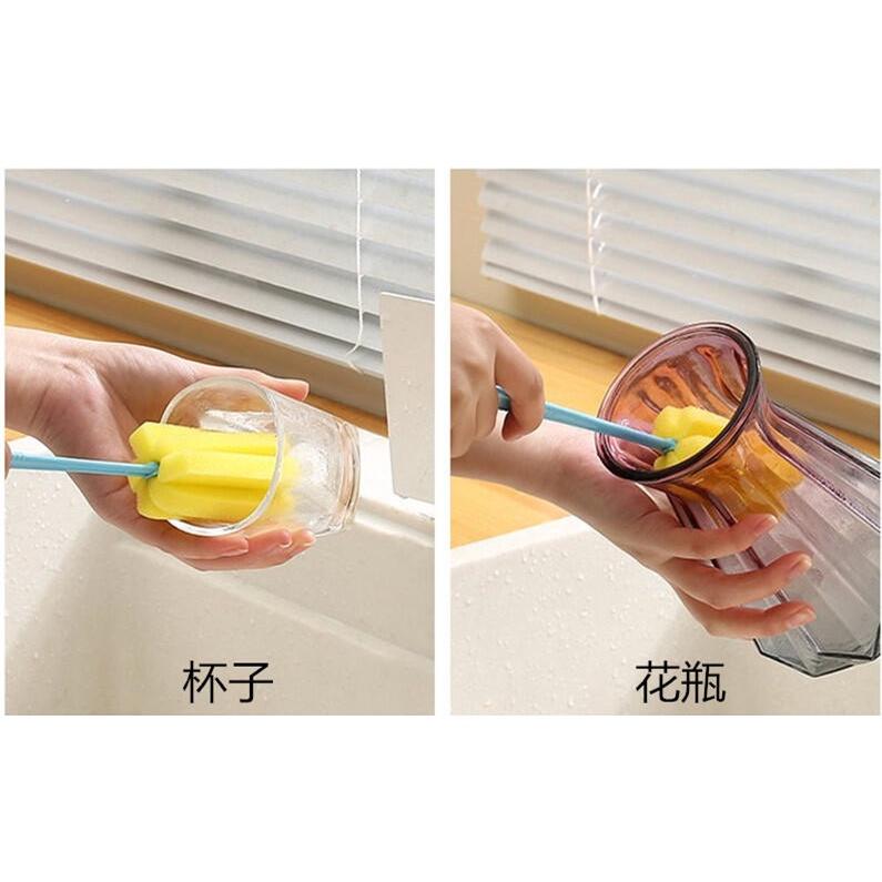 ❀ 寶貝樂生活館 ❀ 多用途 海綿 杯刷 ➤ 奶瓶刷 ➤ 保溫杯刷-細節圖4