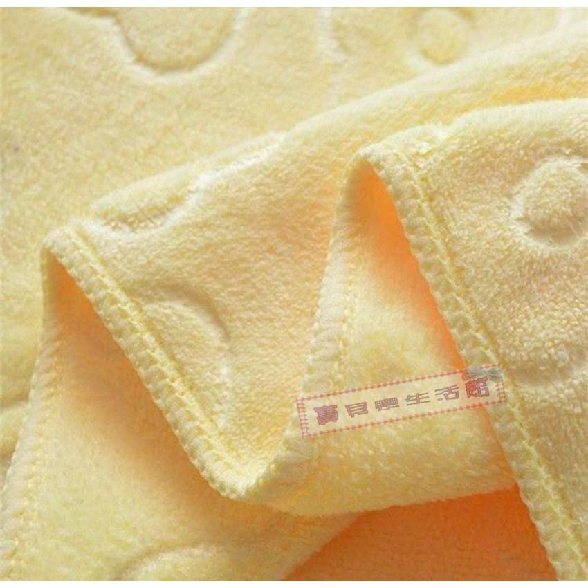 ❀ 寶貝樂生活館 ❀〖小熊圖案壓花〗舒柔親膚大浴巾 / 毛巾 ✪透氣 ✪易乾 /140克-細節圖3