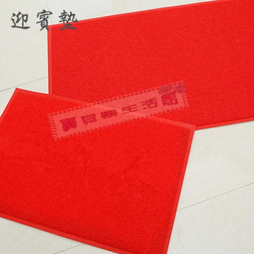 ❀ 寶貝樂生活館 ❀【紅色迎賓墊】加厚款 防滑墊 ＂不脫絲＂ ➤ 防滑腳踏墊 ➤ 大門口地毯 / 地墊-細節圖2