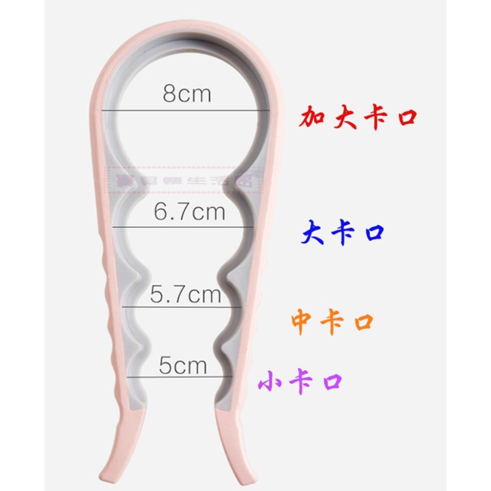 ❀ 寶貝樂生活館 ❀〖 四合一 〗防滑 多功能開瓶器 ➤開罐頭 ➤開果醬 ➤大小瓶蓋通用-細節圖5