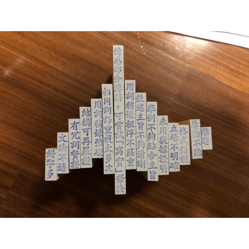G客製化木頭橡皮章 木頭章 發票章 地址章 樣品章 產品名稱章 LOGO章 紀念章 收據章 職官章-細節圖7