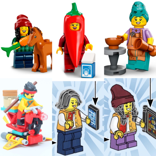 LEGO 樂高 人偶包 合組 拆售區