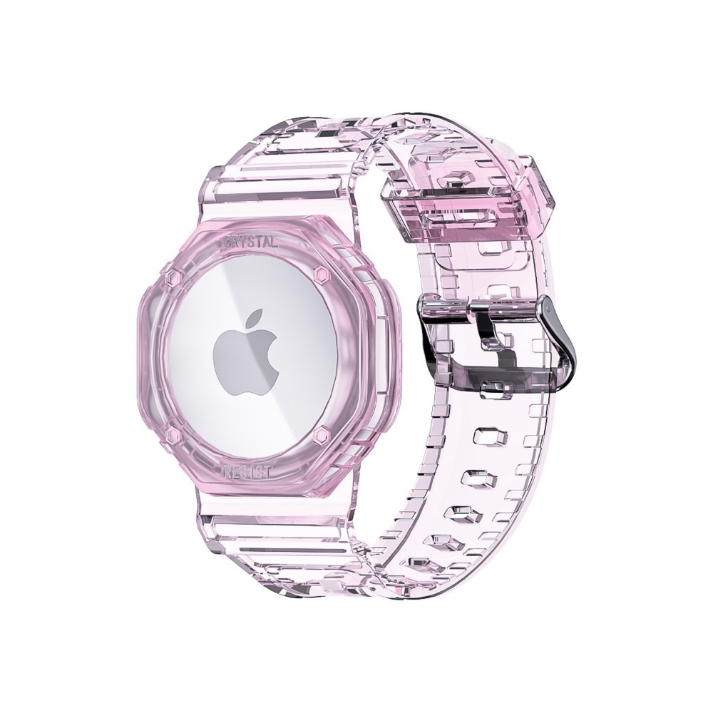 AirTag Apple 兒童透明錶帶 快速出貨 軟性錶帶 守護兒童好幫手-細節圖4